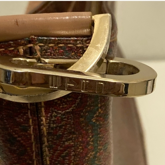 Etro Milano Paisley Shoulder Bag EUC - Picture 10 of 13